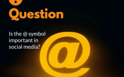 Is @ Symbol Essential in Social Media?